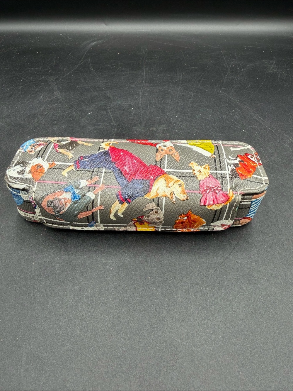 Women’s Sydney Love Diva Dogs Eyeglass Case Magnetic Snap Closure